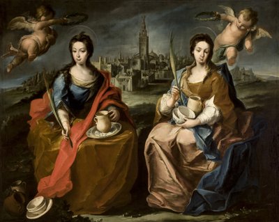 Saints Justa and Rufina by Juan de Espinal
